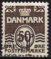 Danemark/Denmark 1974 - Armoirie: chiffre & vague sous couronne, 50  - YT 564A