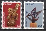 Islande Y&T n 442 - 443    neuf superbe **  europa 1974
