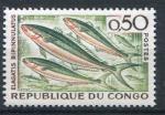 Timbre Rpublique du CONGO  1961 - 64  Neuf **  N 142  Y&T   Poissons