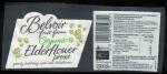 Lot 2 Etiquettes Labels Belvoir fruit farms Organic Elder Flower Press Sureau