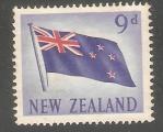 New Zealand - Scott 342 mng  flag / drapeau