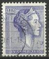 Luxembourg 1960; Y&T n 580A  586A; 13 timbres, Grand- Duchesse Charlotte