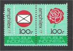 Indonesia - Scott 999-1000 mint   philately