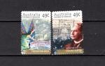 AUSTRALIE 2001 1 SÉRIE .timbres oblitérés   le scan 30 08 1
