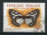 Timbre Rpublique du TOGO  PA  1982   Obl  N 477   Y&T  Papillon
