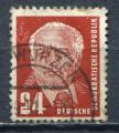 Timbre  ALLEMAGNE RDA  1950  Obl   N  07   Y&T  Personnage