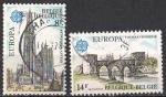Belgique 1978; Y&T n 1886-87; 8F & 14F, Europa, monuments anciens