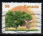 CANADA N 1421b o Y&T 1995 Arbre fruitier Pcher