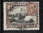 Kenya Uganda Tanganyika 1938 YT n° 57 (o)