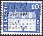 SUISSE - 1968 - Yt n 816 - Ob - Palais Freuler ; Nafels ; house
