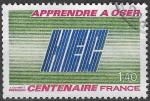 FRANCE - 1981 - Yt n 2145 - Ob - 100 ans fondation HEC