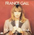 SP 45 RPM (7")  France Gall " Tout pour la musique "