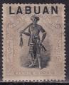 labuan - n 71  neuf sans gomme - 1897/1900