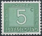 Luxembourg - 1946 - Y & T n 23 Timbre-taxe - MNH