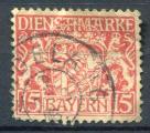 Timbre ALLEMAGNE Bavire Service 1916 - 18  Obl   N 20  Y&T