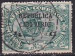 cap-vert - n 113  obliter - 1913