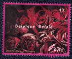 Belgique 2000 Oblitr Used Peinture Roses rouges Marie Jo Lafontaine
