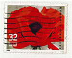 Etats-Unis 1996 - YT 2486 - oblitr - fleurs (Georgia O'Keeffe)
