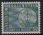 Liechtenstein : n 365 x neuf avec trace de charnire anne 1962