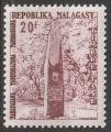 Timbre Taxe neuf * n 47(Yvert) Madagascar 1962 - Stle de l'Indpendance