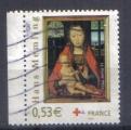 FRANCE 2005 - YT  3840 a -  Croix rouge  Vierge et l'enfant de Hans Memling 