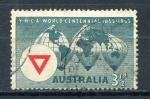 TIMBRE AUSTRALIE  1955    Obl     N 222     Y&T   