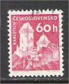 Czechoslovakia - Scott 975  castle / chateau