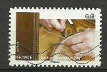 France timbre n 1077 oblitr anne 2015 Art et Matiere de l'artisanat: Cuir