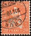 SUISSE - 1862 - Y&T 37 - Helvetia "assise" - Oblitr