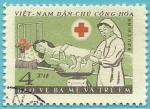Viet Nam del Norte 1961.- Cruz Roja. Y&T 226. Scott 158. Michel 164.