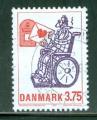 Danemark 1992 Y&T 1043 oblitr B.D. Lettre d'amoureux