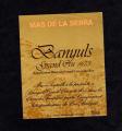 Etiquette de vin : Banyuls , Mas de la Serra , Grand Cru 1973
