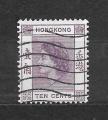 HONG KONG  n. 177    -  1954  Queen -  USATO 