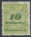 Allemagne - Empire - Y&T 0323 (o) - 1923 -
