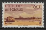 DJIBOUTI - COTE DES SOMALIS - 1947 - Yt n 268 - N** - Poste de Khor Angar 0,50c