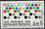 France 1985; Y&T n 2353; 2,50F, 50e anniversaire de la tlvision