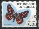 Timbre de Rpublique de GUINEE 1998  Obl  N 1161E  Y&T  Papillon