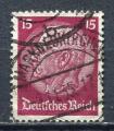 Timbre ALLEMAGNE Empire III Reich 1933 - 36  Obl  N 491   Y&T Personnage