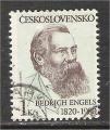 Czechoslovakia - Scott 2311 Friedrich Engels