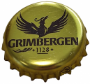 Capsule Bire Grimbergen dore issue bouteille Brassin de Nol 2023 SU