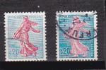 Timbre France Oblitr / 1960 / Y&T N1233 (x2).