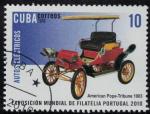 Cuba 2010 Oblitr Used Voiture American Pope Tribune de 1903 SU