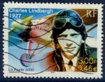 France 2000 - YT 3316 - cachet vague - Charles Lindbergh