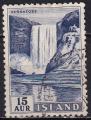 islande - n 261  obliter - 1956