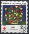 France 1984; Y&T n 2345a; 2,10F + 0,50 Ccroix-Rouge, oeuvre de Caly