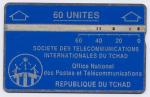 Tlcarte 60 Units Tchad 05/91 - Logo Tlcom bleu, srie 105B, 8000 ex