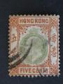 Hong Kong 1903 - Y&T 65 obl.