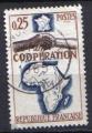 Timbre  France 1964 - YT 1432 -  coopration avec l'Afrique et Madagascar