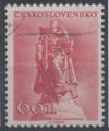 Tchcoslovaquie : n 853 oblitr anne 1956