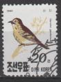 COREE DU NORD N 2170  o Y&T 1990 Oiseau (Garrulus glandarius)